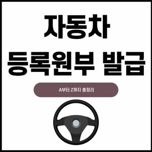 자동차등록원부 발급